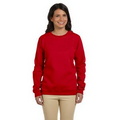 Heavy Blend Ladies 8 Oz. 50/50 Fleece Crew